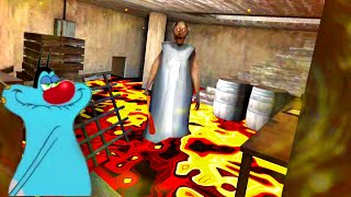 OGGY Bhaag Payega ? || Granny Multiplayer Gameplay Oggy And Jack Voices