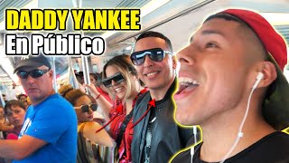 Lo mejor de DADDY YANKEE (Que Tire Pa' 'Lante ,Definitivamente, PAM, etc)/ Parodia CANTO en PÚBLICO