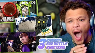 I SWEAR THIS IS THE BEST THREE RANDOM RAP BATTLE REACTIONS TO DATE!!! 3RRBR [#15]