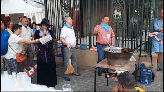 Conxuro queimada galega - Plaza de touros monumental de Pamplona. @TxemaDobarro @SoyDeGalicia