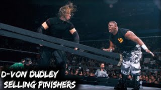 WWE D-Von Dudley Selling Finishers Compilation 2000-2004