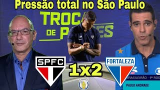 São Paulo perde em casa na estreia do Br24 para o Fortaleza. 1x2. @acimadtrubronegro