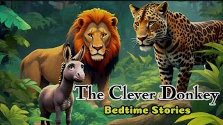 The Clever Donkey 🐴 | Bedtime story for kid's in English with subtitles | Learn English language