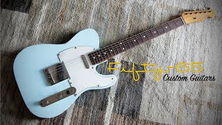 '63 Telecaster Replica Build from Fifty-65 Custom Guitars | Fatpups Super Sixty Pickups