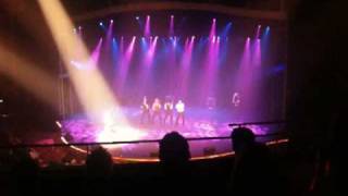 Mosaic, an a cappella group, sings The Love Boat theme aboard the Oasis of the Seas cruise ship