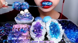 Bites Only POPULAR FOOD GALAXY FOOD PLANET GUMMY, HONEY COMB, POPPING BOBA CUPCAKE HONGYU ASMR