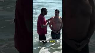 "Blessings by the Pacific: Witness the Beautiful Baptism of Ian Koniak!"