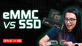 eMMC ó SSD, ¿Cuál debo elegir? - DIY in 5 #196