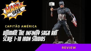 REVIEW - Capitão América Ultimate The Infinity Saga Art Scale 1/10 Iron Studios