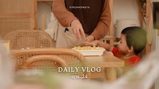 #dailyvlog  Aktifitas Ibu Rumah Tangga Membuat Cemilan Anak dari Siang hingga Malam