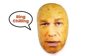 John Cena Potato Salad Joke - Content Aware Scale and Bing Chilling