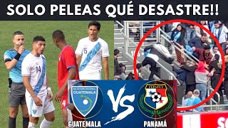 ASÍ fue el partido de Guatemala Vs Panama 1-1 y esto paso