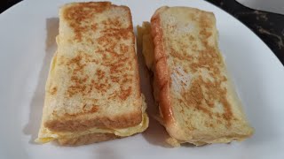 One Pan Egg Toast Sandwich | Easy Cooking