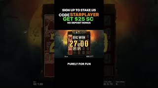 How To Get FREE $25 at Stake US with the Promo Code STARPLAYER #stakeus #slots #onlinecasino