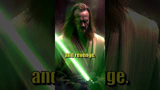 Qui Gon Jinn almost Fell to the Darkside #starwars