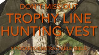 Trophy line gadget vest / hunting vest