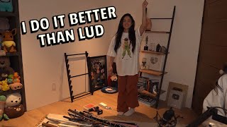 Valkyrae gives a tutorial on ‘How to hit the LUDDY’