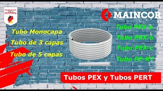 Tubos PE-RT, PE-Xa, PE-Xb, PEX-c (Usos, ventajas, características, y más)