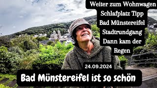 Vlog 202 Bad Münstereifel • Stadtmauer Spaziergang • Anreise zum Wohnwagen • Camperlife