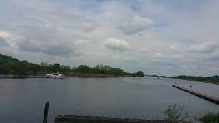 Boats at the bridge in Portumna