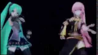 World's End Dancehall-English Subs-Miku & Luka -P12 S12 -Mikupa live concert 2011 - Tokyo.