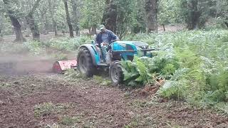 Landini rex 90 + trincia maschio ( Corazza)