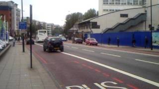 Motorists, at high speeds, driving on the cycle lane during the week