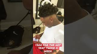 $200 FOR THE HOT SEAT TWICE A WEEK