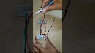 staircase wiring|एक बल्ब को दो जगह से ऑन ऑफ कैसे करें by IR electrical#shorts #electric