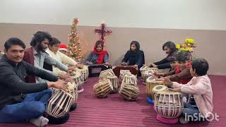 Jingle Bell'sTabla Performance Performed by students of wasiq Arif