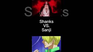 Shanks VS Sanji (One Piece Season 1 Fight/1v1) #shorts