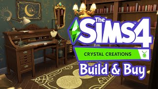 Crystal Charging Grid, Gemology Table & MORE! | The Sims 4 Crystal Creations Build & Buy Review #AD