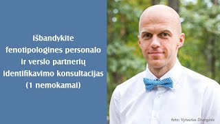 Edukacinės fenotipologinės personalo ir verslo partnerių identifikavimo konsultacijos