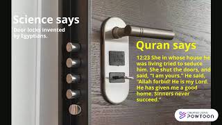 Door Locks In Quran.