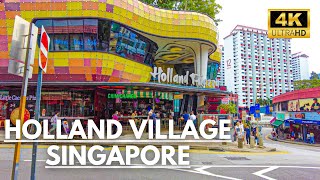 European Town in Asia - Holland Village ~ Singapore Walking Tours [4K]