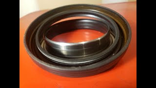 Info & Anatomy of 2 Piece rear hub Seal for 2001 through 2021 GM/Chevy trucks with 10.5 or 11.5 rear