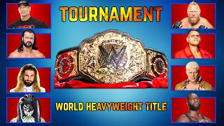 WWE 2K23 | World Heavyweight Championship Tournament  LIVE [NO Commentry]