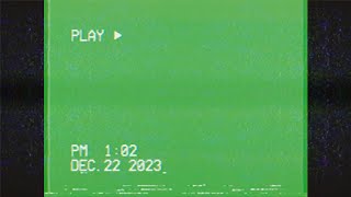 VHS Green Screen Overlay (Free Effects + Download)