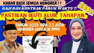 🔴SELAMAT❗SEMUA HONORER WAJIB SIMAK❓PASTIKAN DAPAT NILAI TINGGI DI TES PPPK TAHAP 2 ❗PASTI JADI ASN❗