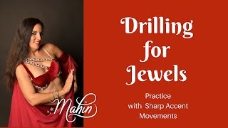 ⭐ Belly Dance Drill Practice - Jewel Accents ⭐