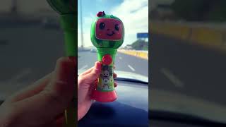 Lets Have Fun CoComelon Singing Microphone #lights #sounds #shortsfeed #funnyvideo #trending #asmr