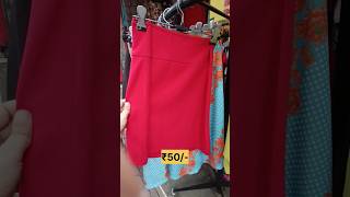 Sarojini Nagar Market Delhi | Sarojini Nagar Skirts @ ₹50 😍 #sarojininagar #skirt #shorts #shopping