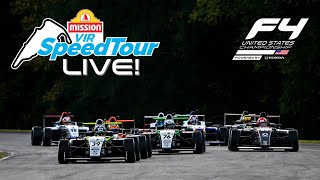 F4 U.S. at the Mission Foods VIR SpeedTour 2022 🏁 Race 1 (Full Race)