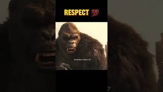 Respect 💯 Kong Saved Godzilla Edit #Shorts #Edit #Godzilla