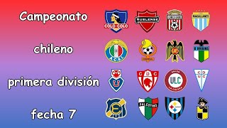 Campeonato chileno primera división 2023 Fecha 7