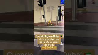 🤣🤣🤣🤣 en Dubai los carros se detienen y esperan que la gente pase primero 🤭🤭🤭