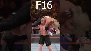 Brock Lesnar Hits F16 To DDP (The Beast Is Back ) #shorts  #wwe2k24  #wwe