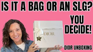 DIOR UNBOXING FROM JUNE!!  Is it an SLG or a Handbag??!!