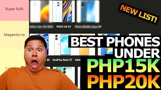 Best Phones Under P15K-P20K Tier List 2022 UPDATED!