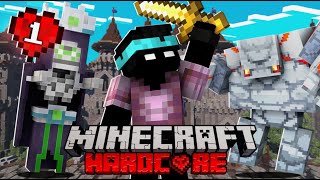 PRZETRWAŁEM na NAJTRUDNIEJSZYM MODZIE w MINECRAFT HARDCORE #1